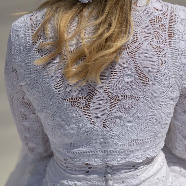 Handmade Wedding Bolero Jacket Detail S