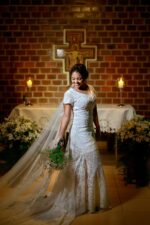 Lace Wedding Dress Fully Hand Made