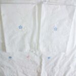 White Cotton Flat Sheet Single Hand Embroidered - Image 2