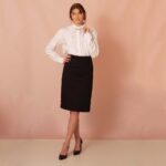 cotton long sleeve shirts for women with handmade lace trims